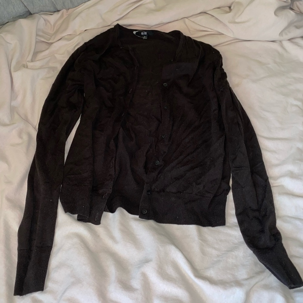 Uniqlo Cardigan Bundle Black, Grey, Cream